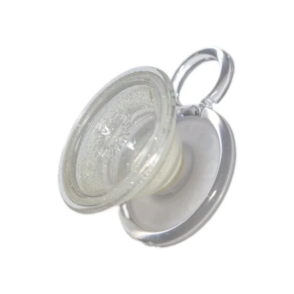 41-P PopSockets PopTop Grip & Stand Swappable Top Adhesive Base Clear Glitter ⬇️